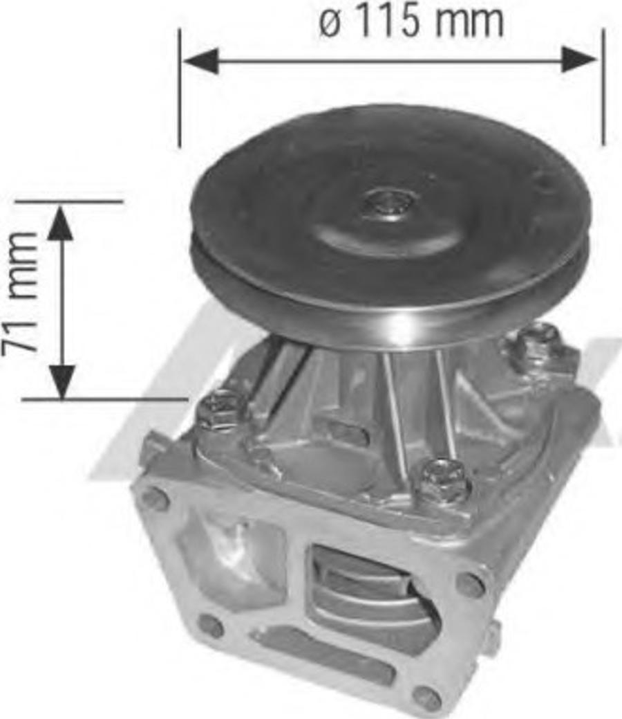 Airtex 1376 - Водна помпа vvparts.bg