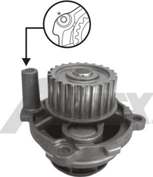 Airtex 1703 - Водна помпа vvparts.bg