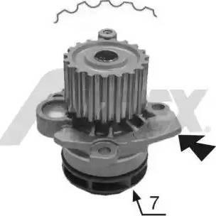 Airtex 1775 - Водна помпа vvparts.bg