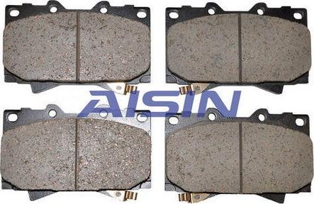 AISIN A1N005 - Комплект спирачно феродо, дискови спирачки vvparts.bg