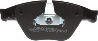 AISIN BPBM-1011 - Комплект спирачно феродо, дискови спирачки vvparts.bg