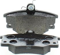 AISIN BPFI-1038 - Комплект спирачно феродо, дискови спирачки vvparts.bg