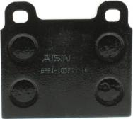 AISIN BPFI-1037 - Комплект спирачно феродо, дискови спирачки vvparts.bg