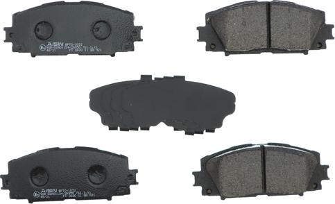 AISIN BPTO-1032 - Комплект спирачно феродо, дискови спирачки vvparts.bg