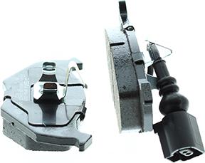 AISIN BPVW-1027 - Комплект спирачно феродо, дискови спирачки vvparts.bg