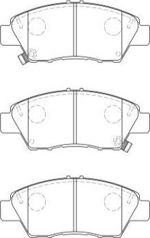 AISIN C1N077 - Комплект спирачно феродо, дискови спирачки vvparts.bg