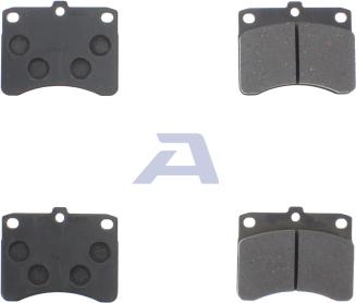 AISIN SN233 - Комплект спирачно феродо, дискови спирачки vvparts.bg