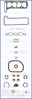 Ajusa 50076500 - Пълен комплект гарнитури, двигател vvparts.bg