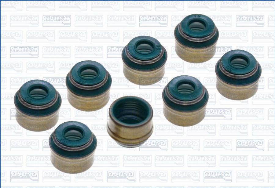 Ajusa 57041900 - Комплект гумички, стъбло на клапана vvparts.bg