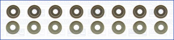 Ajusa 57054300 - Комплект гумички, стъбло на клапана vvparts.bg