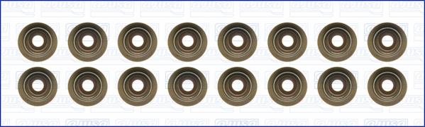 Ajusa 57037400 - Комплект гумички, стъбло на клапана vvparts.bg