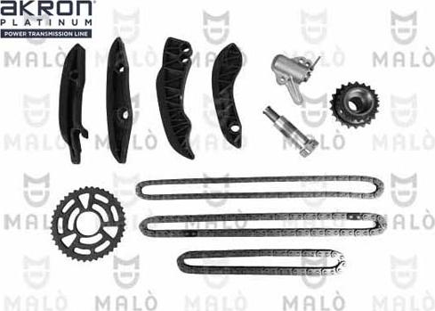 AKRON-MALÒ 909024 - Комплект ангренажна верига vvparts.bg