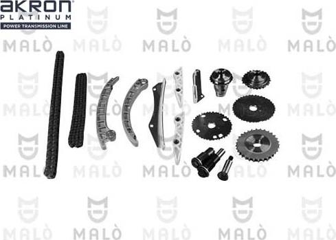 AKRON-MALÒ 909074 - Комплект ангренажна верига vvparts.bg