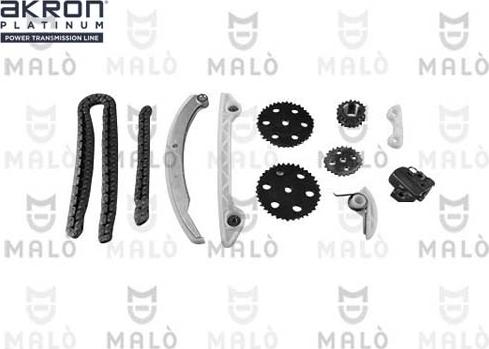 AKRON-MALÒ 909076 - Комплект ангренажна верига vvparts.bg