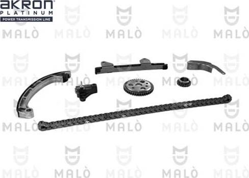 AKRON-MALÒ 909073 - Комплект ангренажна верига vvparts.bg