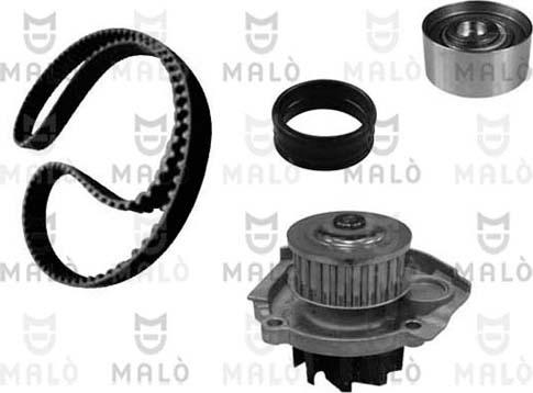 AKRON-MALÒ 1555002 - Водна помпа+ к-кт ангренажен ремък vvparts.bg