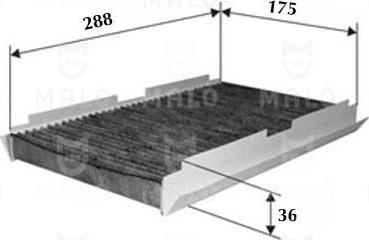 AKRON-MALÒ 1530562 - Филтър купе (поленов филтър) vvparts.bg