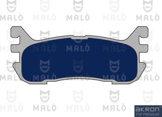 AKRON-MALÒ 1050588 - Комплект спирачно феродо, дискови спирачки vvparts.bg