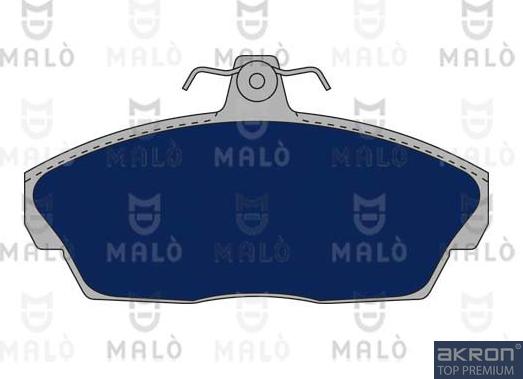 AKRON-MALÒ 1050690 - Комплект спирачно феродо, дискови спирачки vvparts.bg