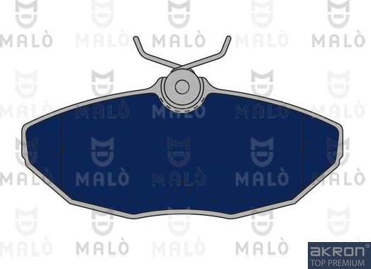 AKRON-MALÒ 1050693 - Комплект спирачно феродо, дискови спирачки vvparts.bg