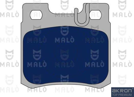 AKRON-MALÒ 1050605 - Комплект спирачно феродо, дискови спирачки vvparts.bg