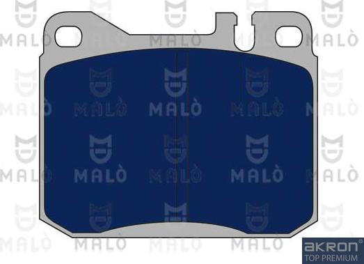 AKRON-MALÒ 1050600 - Комплект спирачно феродо, дискови спирачки vvparts.bg