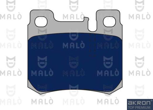 AKRON-MALÒ 1050610 - Комплект спирачно феродо, дискови спирачки vvparts.bg