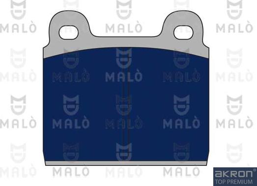 AKRON-MALÒ 1050841 - Комплект спирачно феродо, дискови спирачки vvparts.bg