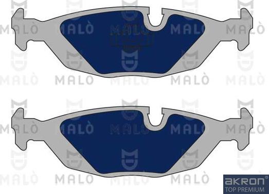 AKRON-MALÒ 1050853 - Комплект спирачно феродо, дискови спирачки vvparts.bg
