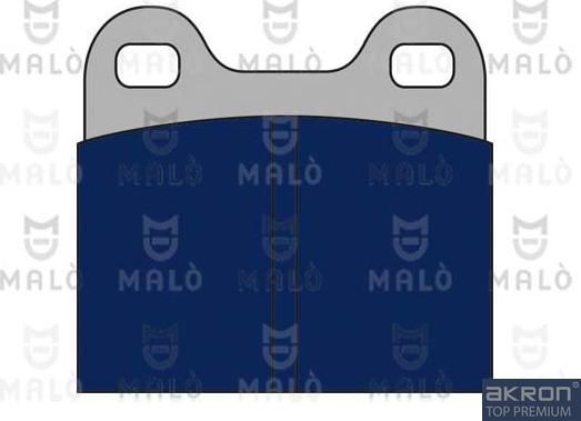 AKRON-MALÒ 1050839 - Комплект спирачно феродо, дискови спирачки vvparts.bg