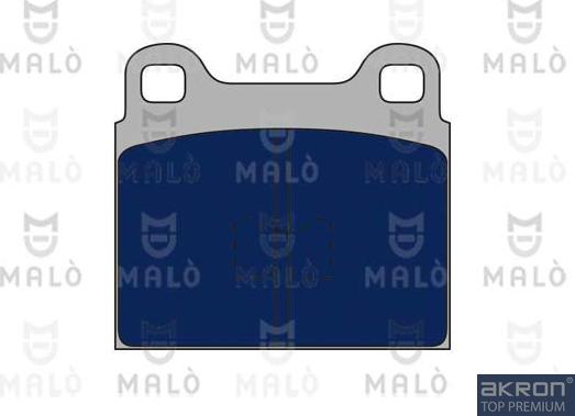 AKRON-MALÒ 1050753 - Комплект спирачно феродо, дискови спирачки vvparts.bg