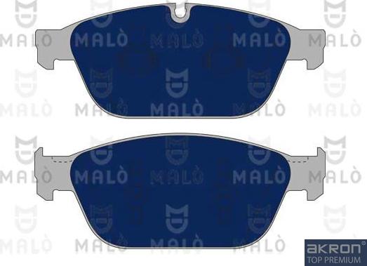 AKRON-MALÒ 1051085 - Комплект спирачно феродо, дискови спирачки vvparts.bg
