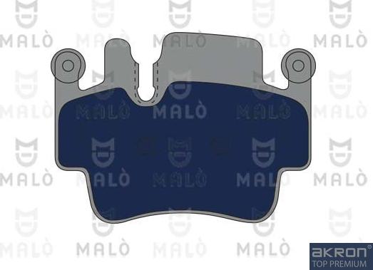 AKRON-MALÒ 1051196 - Комплект спирачно феродо, дискови спирачки vvparts.bg