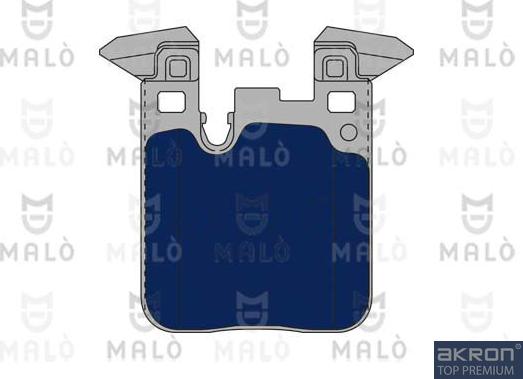 AKRON-MALÒ 1051134 - Комплект спирачно феродо, дискови спирачки vvparts.bg