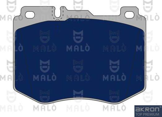 AKRON-MALÒ 1051130 - Комплект спирачно феродо, дискови спирачки vvparts.bg