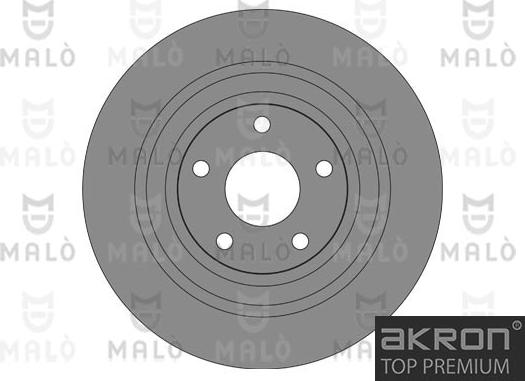 AKRON-MALÒ 1110499 - Спирачен диск vvparts.bg