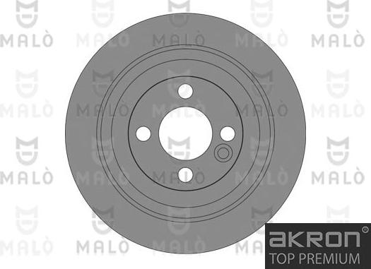 AKRON-MALÒ 1110494 - Спирачен диск vvparts.bg
