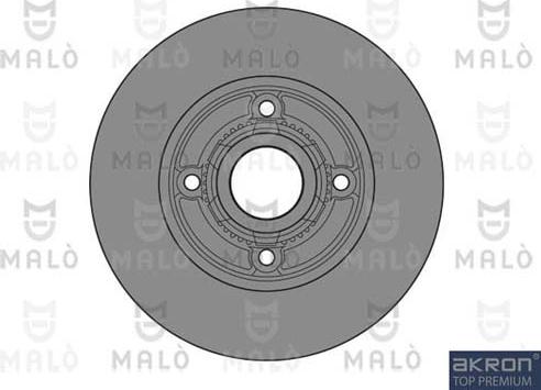 AKRON-MALÒ 1110467 - Спирачен диск vvparts.bg