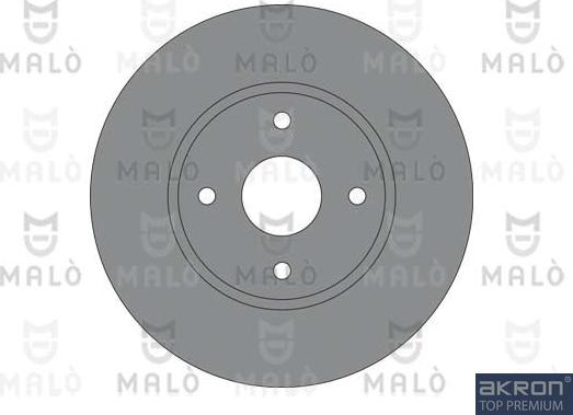 AKRON-MALÒ 1110418 - Спирачен диск vvparts.bg