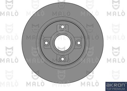 AKRON-MALÒ 1110471 - Спирачен диск vvparts.bg