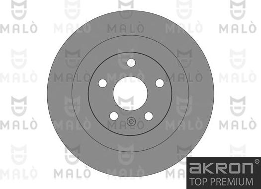 AKRON-MALÒ 1110533 - Спирачен диск vvparts.bg