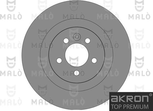 AKRON-MALÒ 1110522 - Спирачен диск vvparts.bg