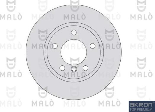 AKRON-MALÒ 1110084 - Спирачен диск vvparts.bg