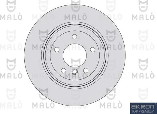 AKRON-MALÒ 1110086 - Спирачен диск vvparts.bg