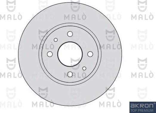 AKRON-MALÒ 1110029 - Спирачен диск vvparts.bg