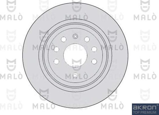 AKRON-MALÒ 1110078 - Спирачен диск vvparts.bg