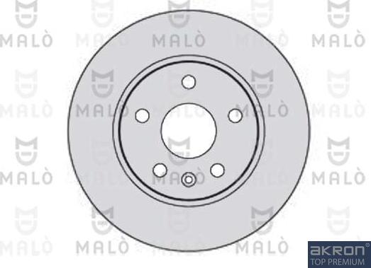 AKRON-MALÒ 1110141 - Спирачен диск vvparts.bg