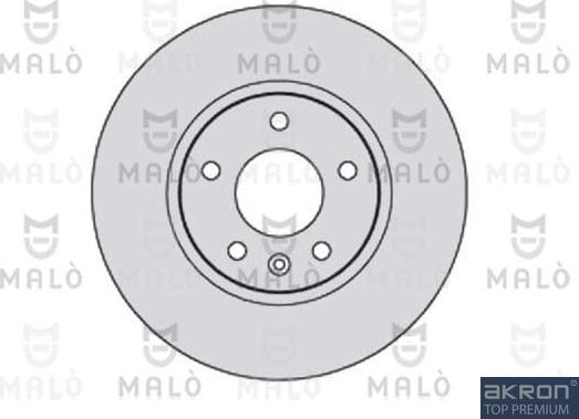 AKRON-MALÒ 1110148 - Спирачен диск vvparts.bg