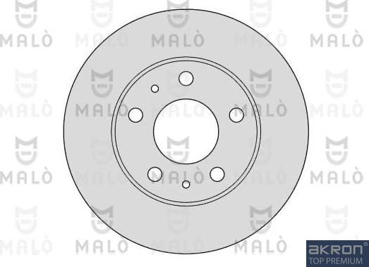 AKRON-MALÒ 1110183 - Спирачен диск vvparts.bg