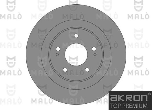 AKRON-MALÒ 1110868 - Спирачен диск vvparts.bg